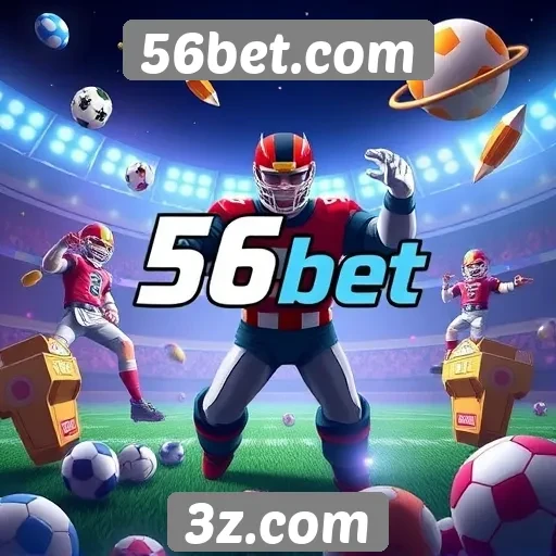 Diversidade de jogos disponíveis no 56bet